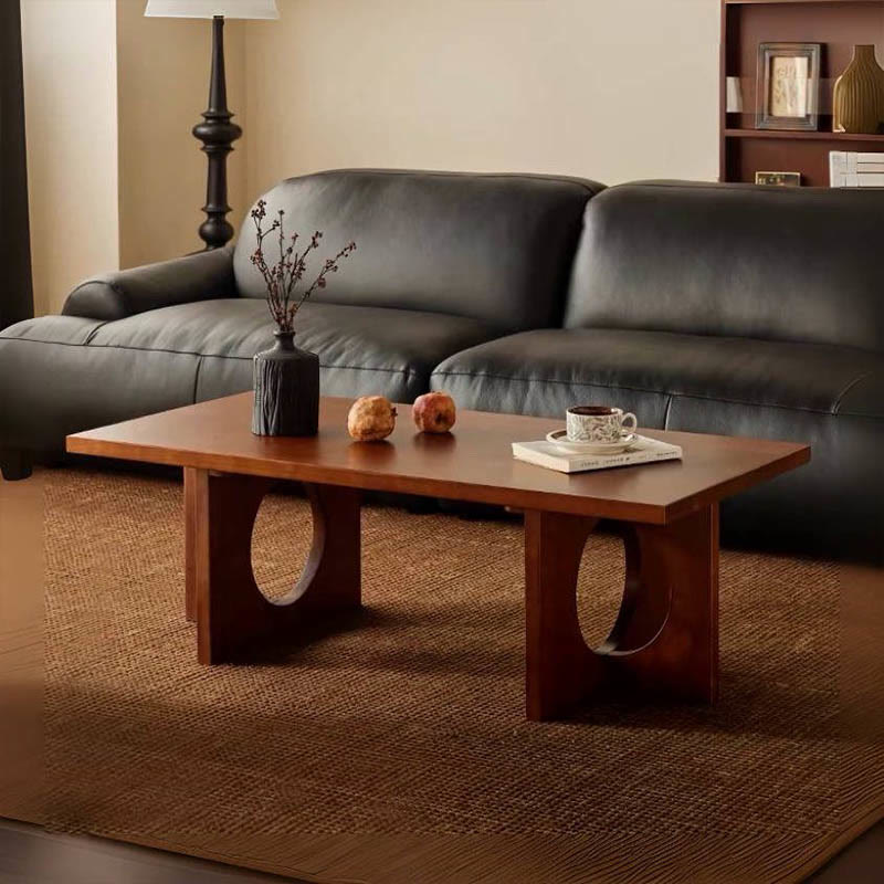 Special Shaped Solid Wood Coffee Table