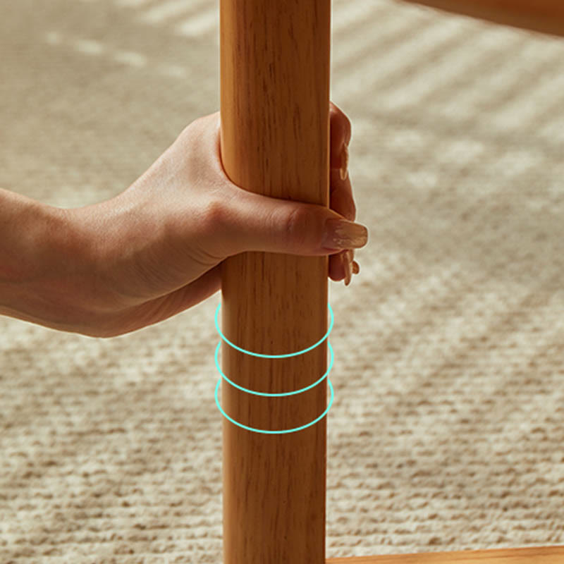 Rattan Mid-century Round Coffee Table