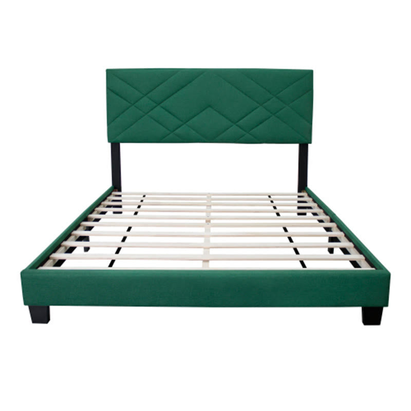 Queen Size Bed Frame With Adjustable Headboard
