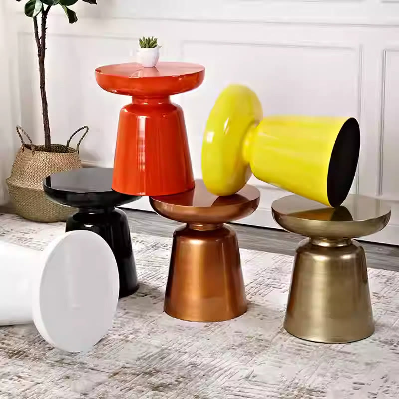 Modern Removable Mental Side Table