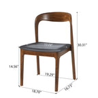 5-piece Cylindrical Base Round Dining Table With Modern Leather Dining Chairs