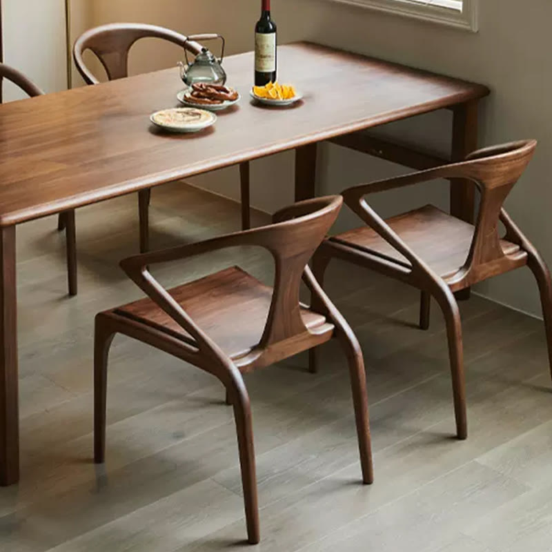 Walnut High-grade Solid Wood Dining Chair