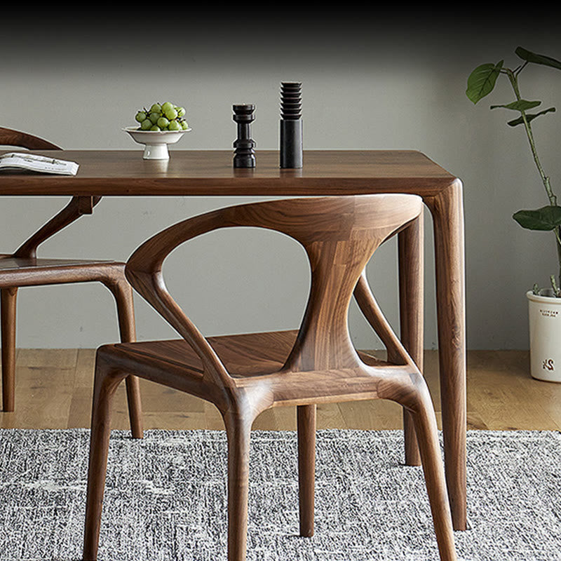 Walnut High-grade Solid Wood Dining Chair
