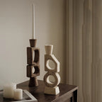 Luxury Geometric Abstract Candle Holder Ornament