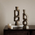 Luxury Geometric Abstract Candle Holder Ornament