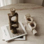 Luxury Geometric Abstract Candle Holder Ornament