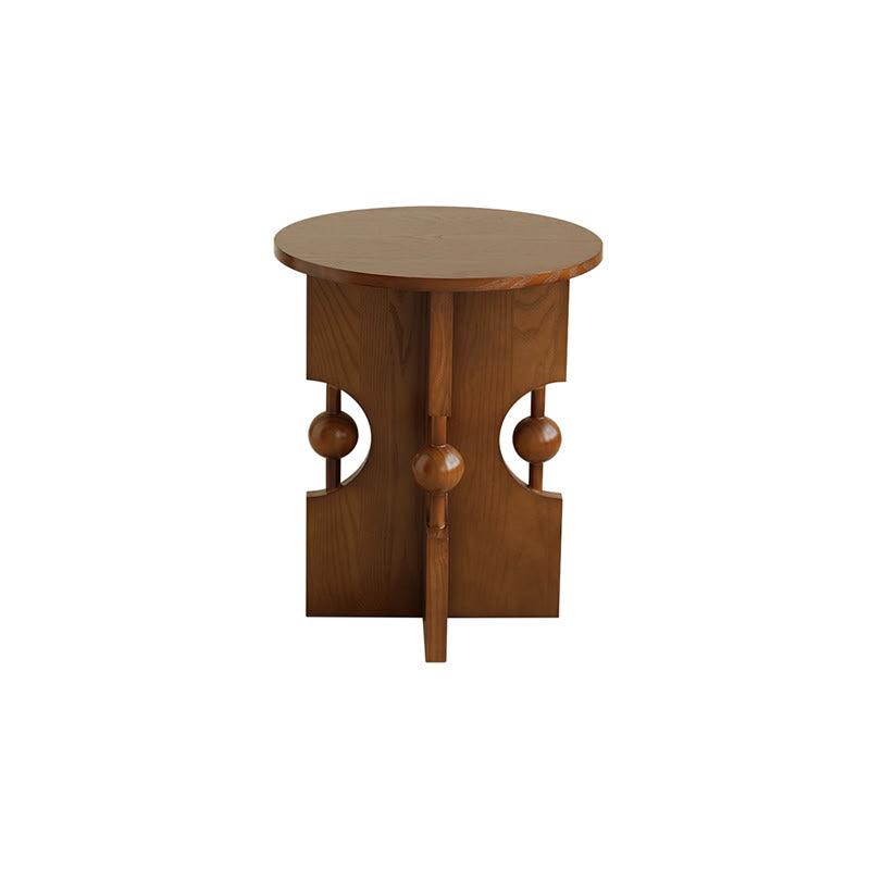 Mid-century Round Ball Side Table