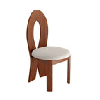 2x/4x/6x Hign-back Dining Chair With Velour Upholstery