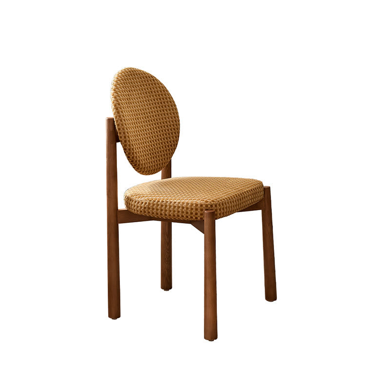 Retro Elegant Round Dining Chair