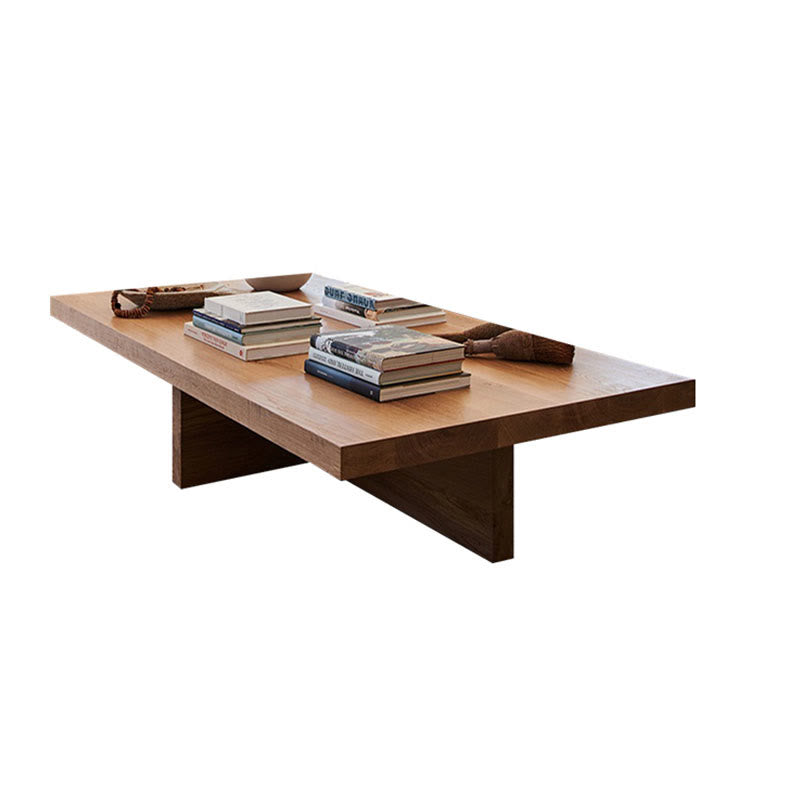 Simple Ash Wood Square Coffee Table