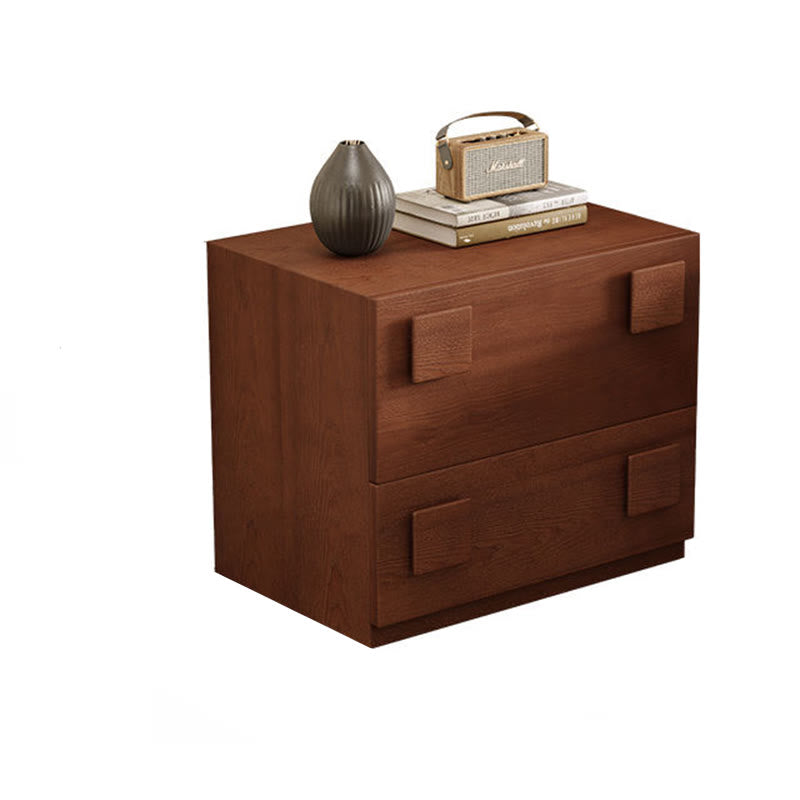 Mid-Century Nightstand Simple Bedside Cabinet